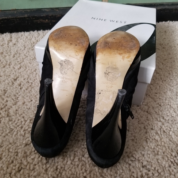 Nine West Wncandycanem Black Suede - Picture 3 of 7